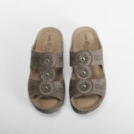 Sandalia cosida confort beige COMFEET