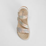 Sandalia triple velcro multicolor COMFEET