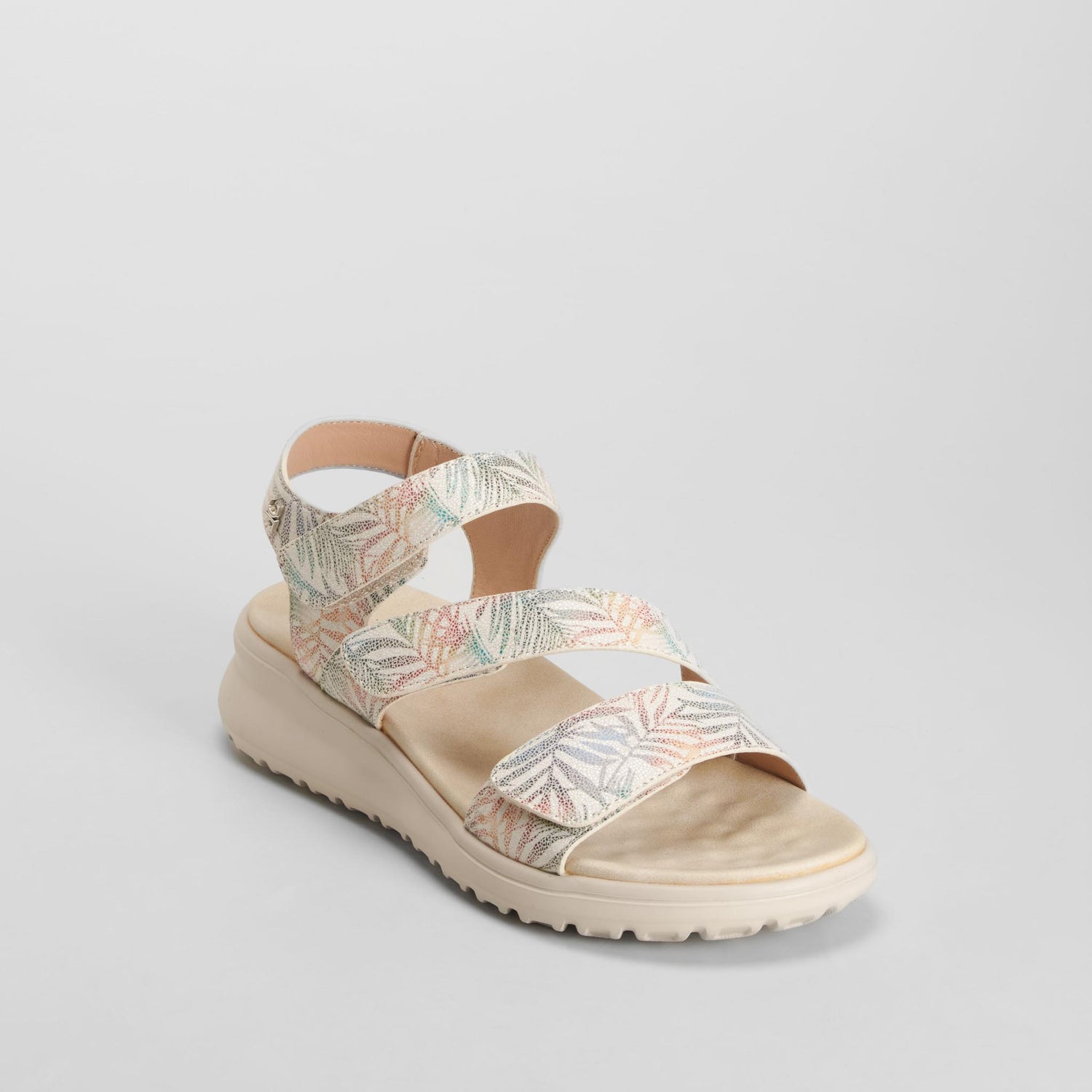 Sandalia triple velcro multicolor COMFEET
