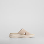 Sandalia pala plana Air System beige COMFEET