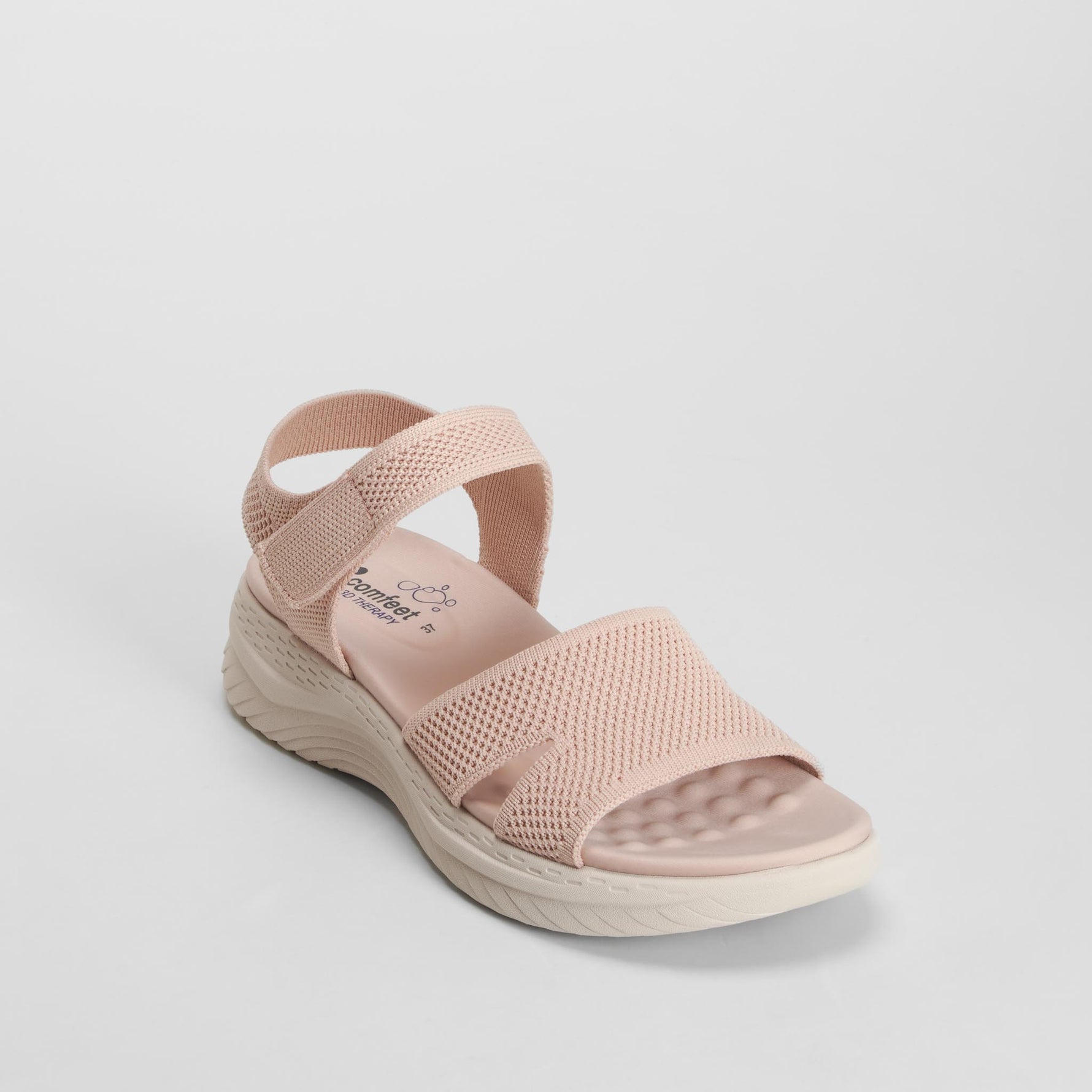 Sandalia plana rosa COMFEET