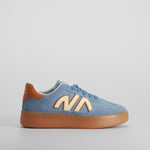 Zapatilla casual retro azul NYC