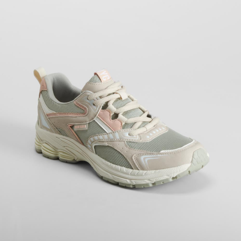 Zapatilla deportiva running verde NYC