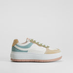 Zapatilla plataforma multicolor NYC