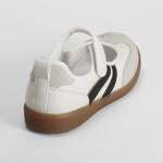 Bailarina deportiva velcro blanca NYC
