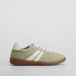Sneaker verde suela caramelo NYC
