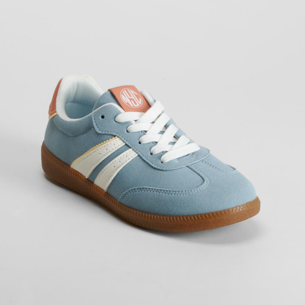 Sneaker suela caramelo azul NYC