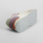 Zapatilla casual multicolor y beige NYC