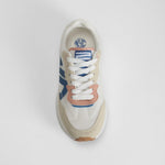 Zapatilla retro joging mesh blanca NYC