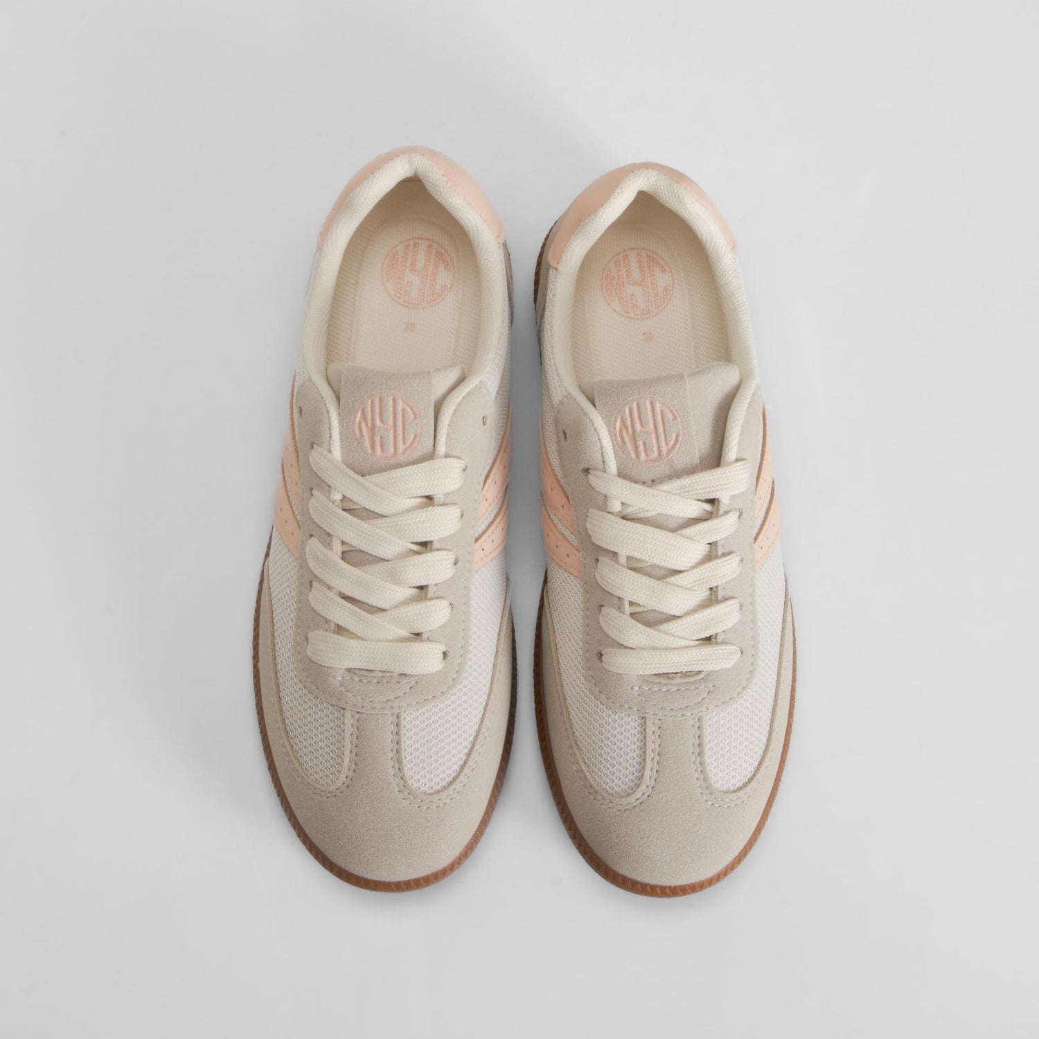 Sneaker suela caramelo beige NYC