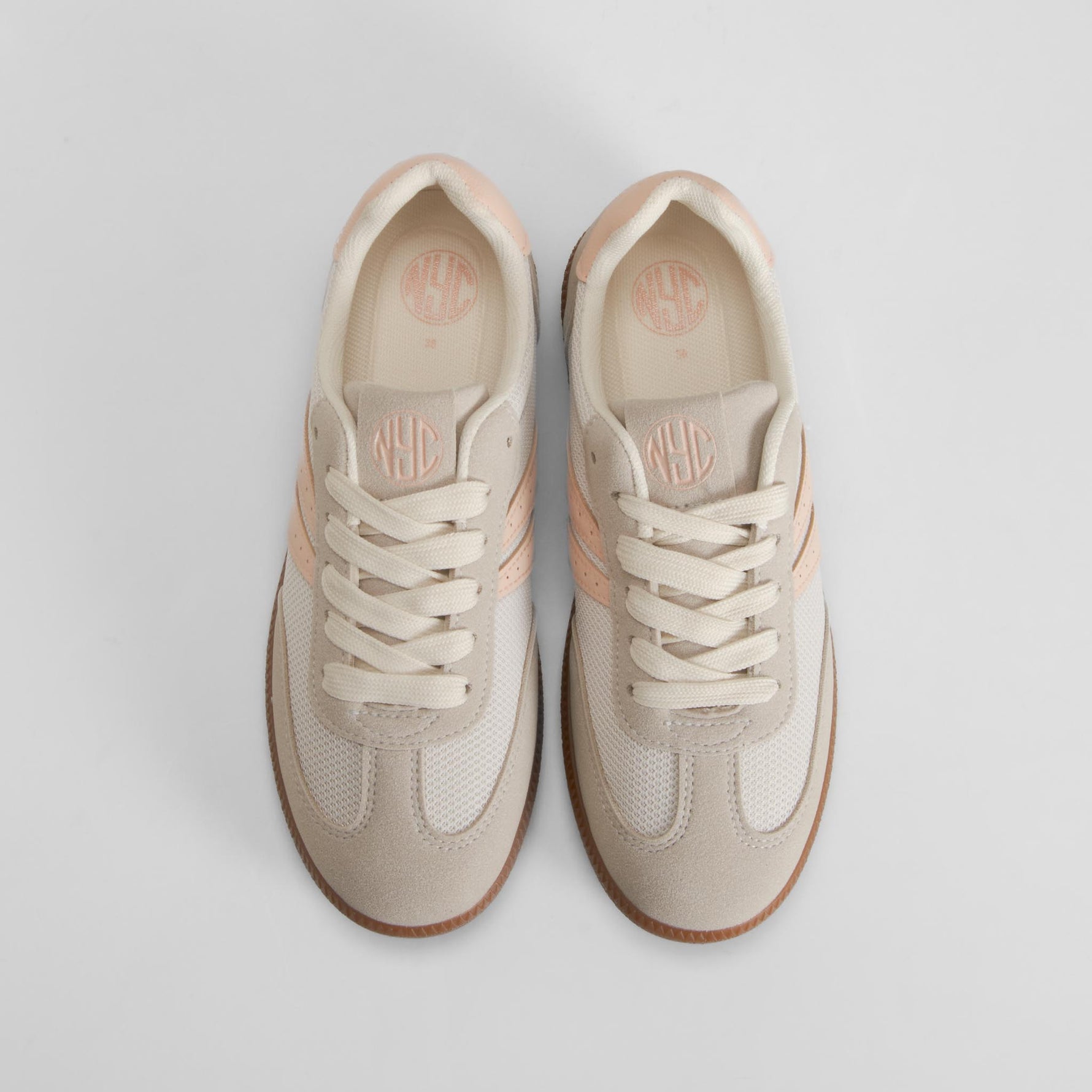 Sneaker suela caramelo beige NYC