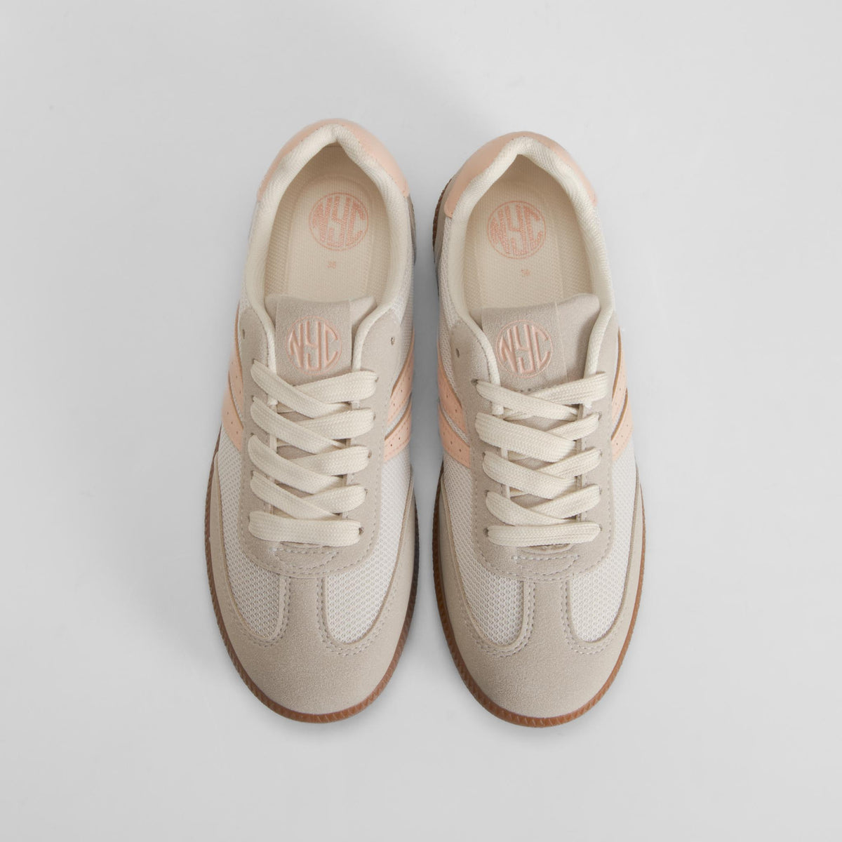 Sneaker suela caramelo beige NYC