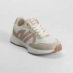 Zapatilla retro jogging beige NYC