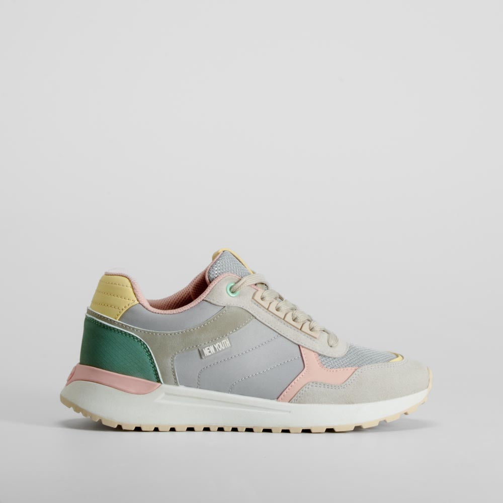 Zapatilla retro jogging gris NYC