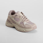 Zapatilla deportiva rosa detalles beige NYC