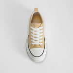 Zapatilla lona plataforma amarillo NYC