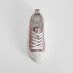 Zapatilla lona plataforma casual rosa NYC