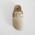 Zueco bio de plataforma beige NYC