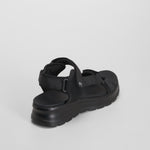 Sandalia velcros negra NYC