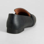 Mocasín negro elegante PICCOLA PIU