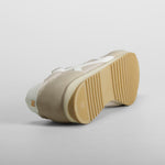 Zapatilla retro jogging beige PICCOLA PIU