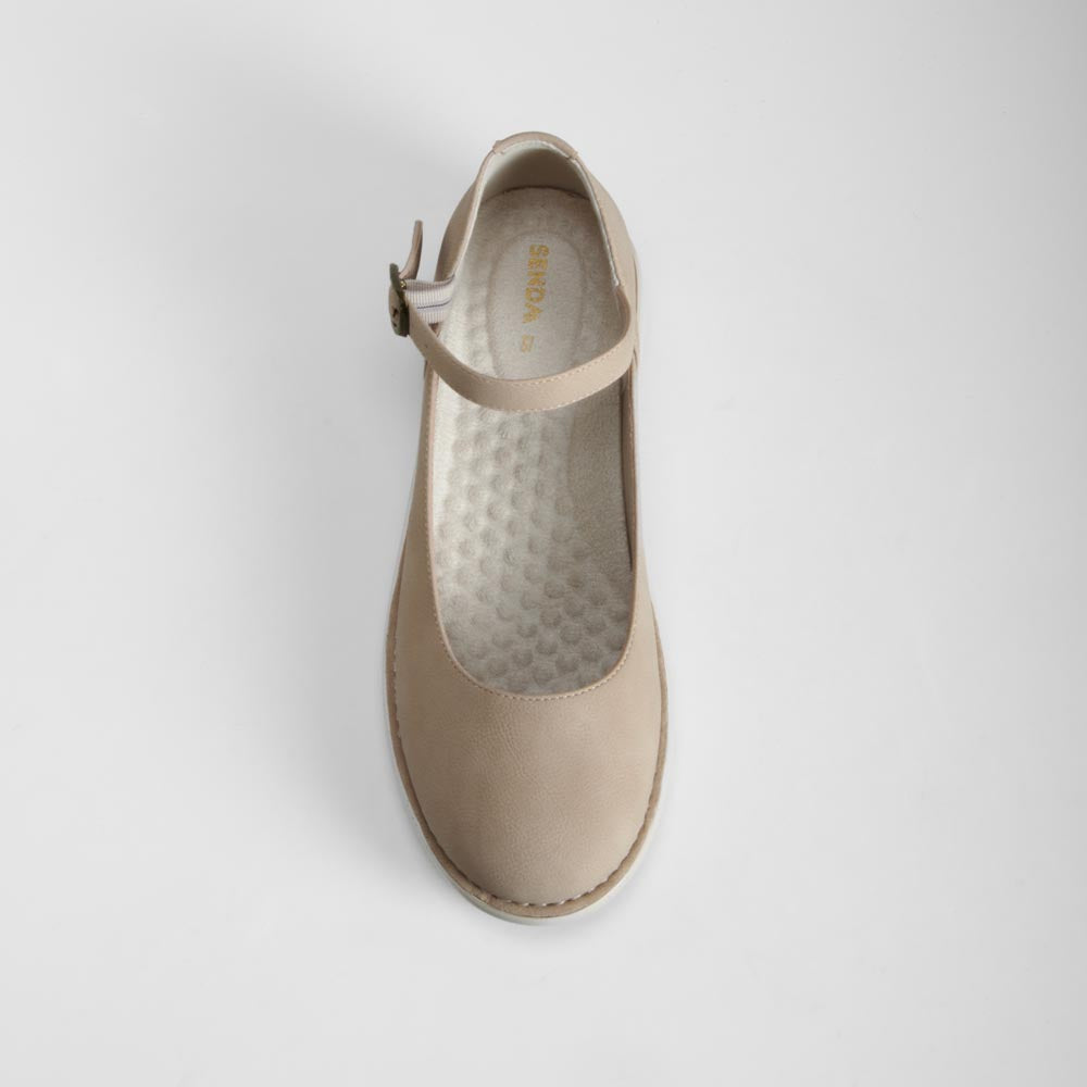 Mercedita de pulsera beige SENDA ROAD