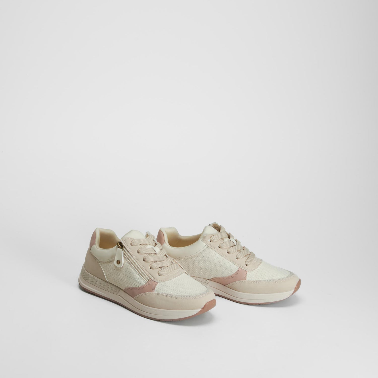 Zapatilla deportiva casual beige SENDA ROAD