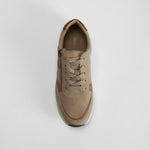 Zapatilla beige con cierre lateral SENDA ROAD