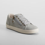 Zapatilla casual gris con cremallera SENDA ROAD