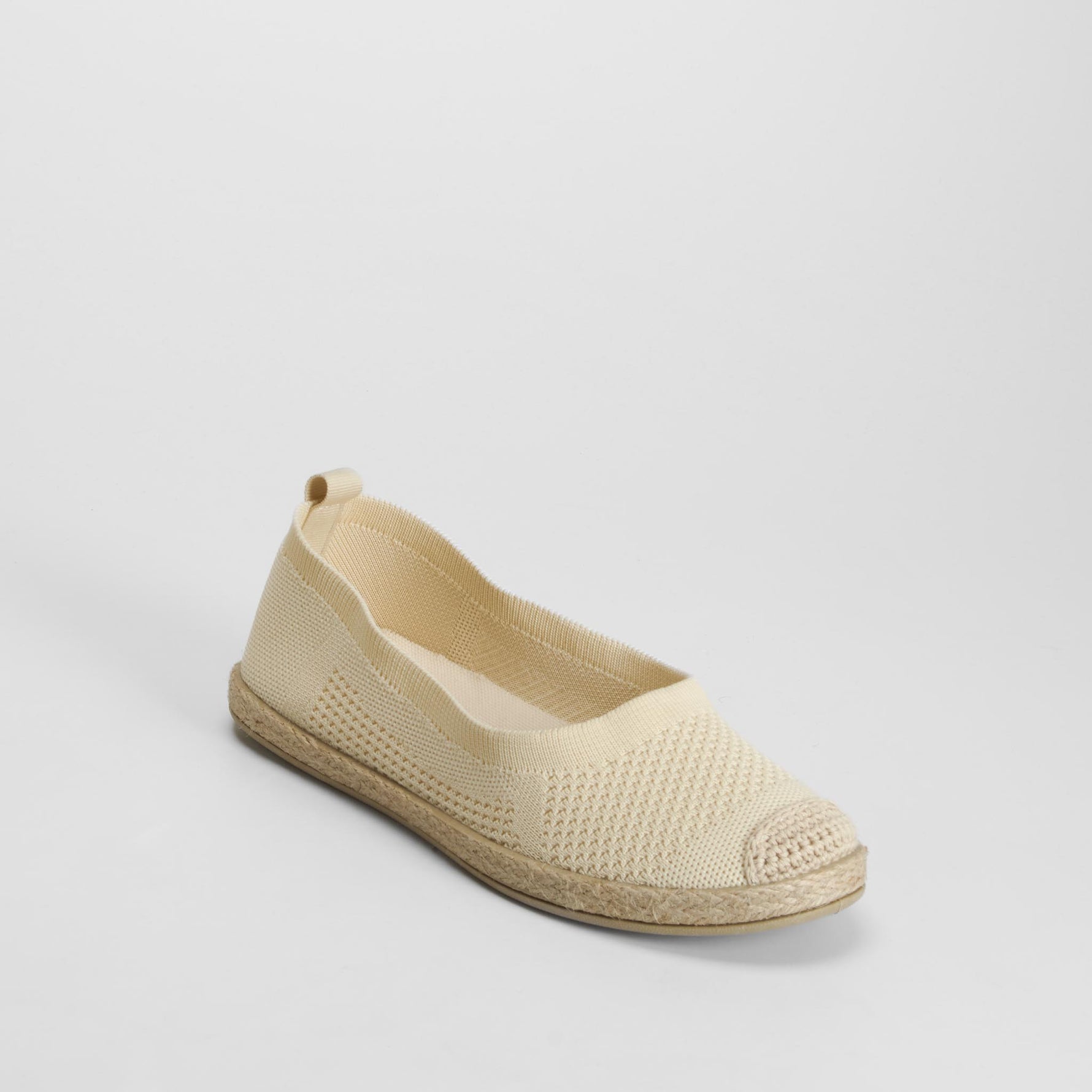 Bailarina de lona beige SENDA ROAD