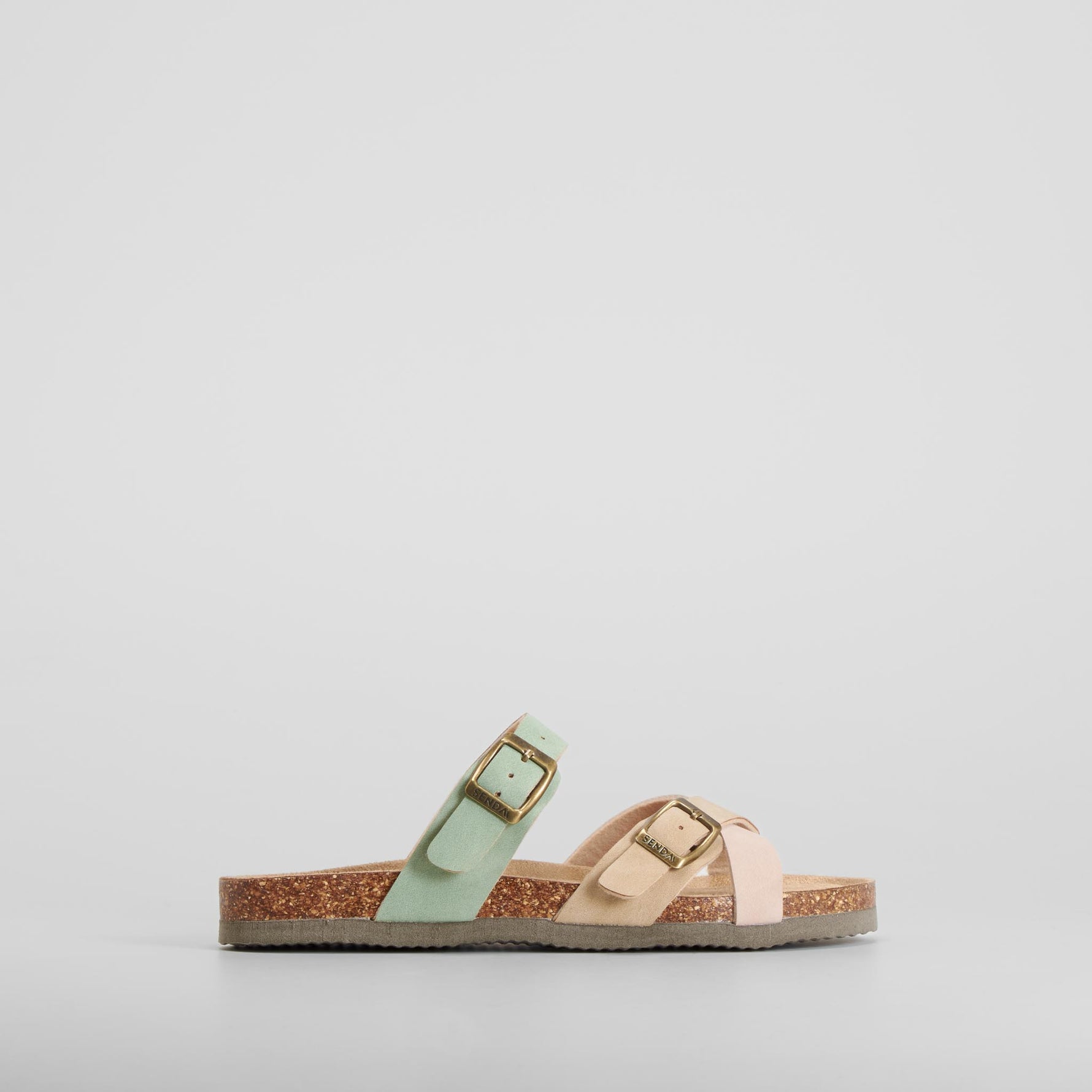 Sandalia bio esclava hebilla multicolor SENDA ROAD