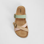 Sandalia bio esclava hebilla multicolor SENDA ROAD