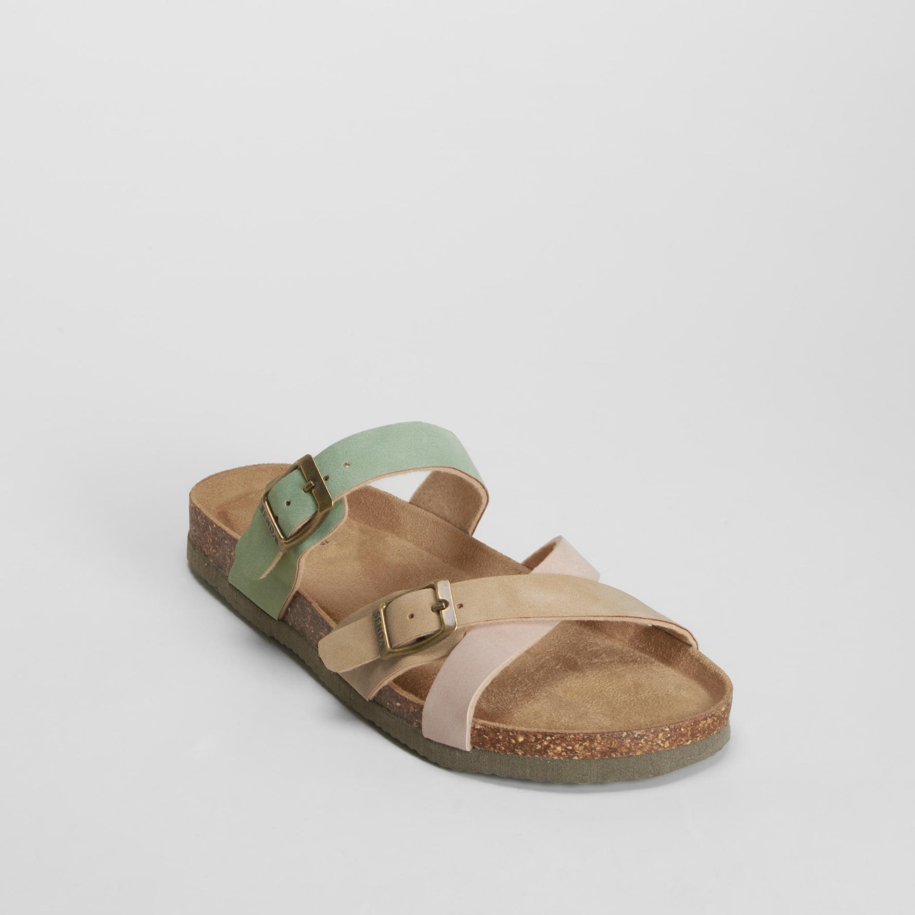 Sandalia bio esclava hebilla multicolor SENDA ROAD