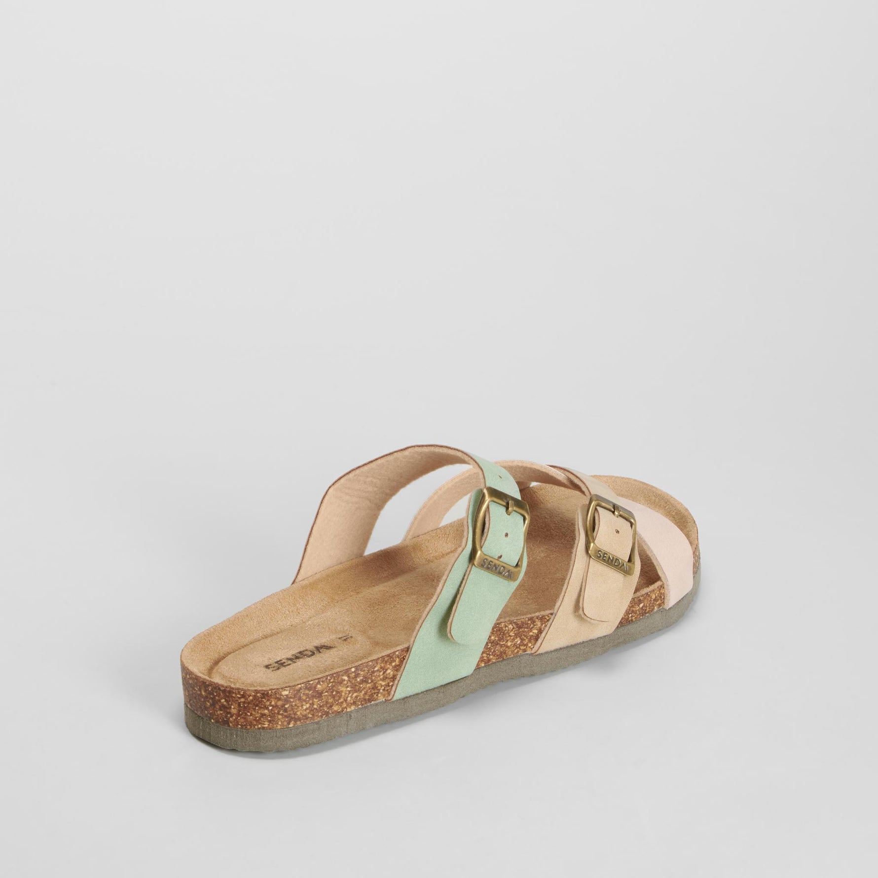Sandalia bio esclava hebilla multicolor SENDA ROAD