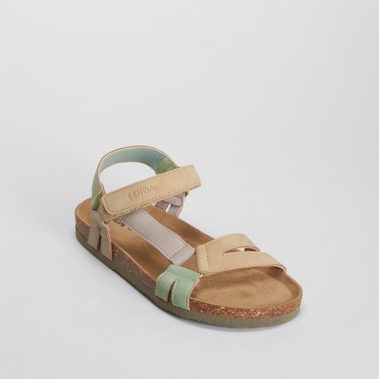 Sandalia bio velcro tiras multicolor SENDA ROAD