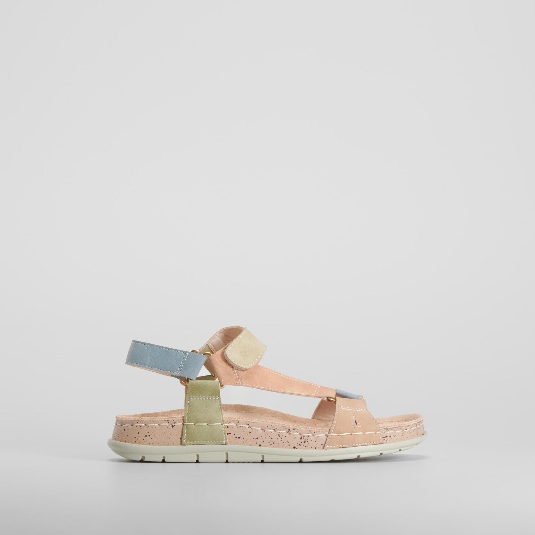 Sandalia bio velcro multicolor SENDA ROAD