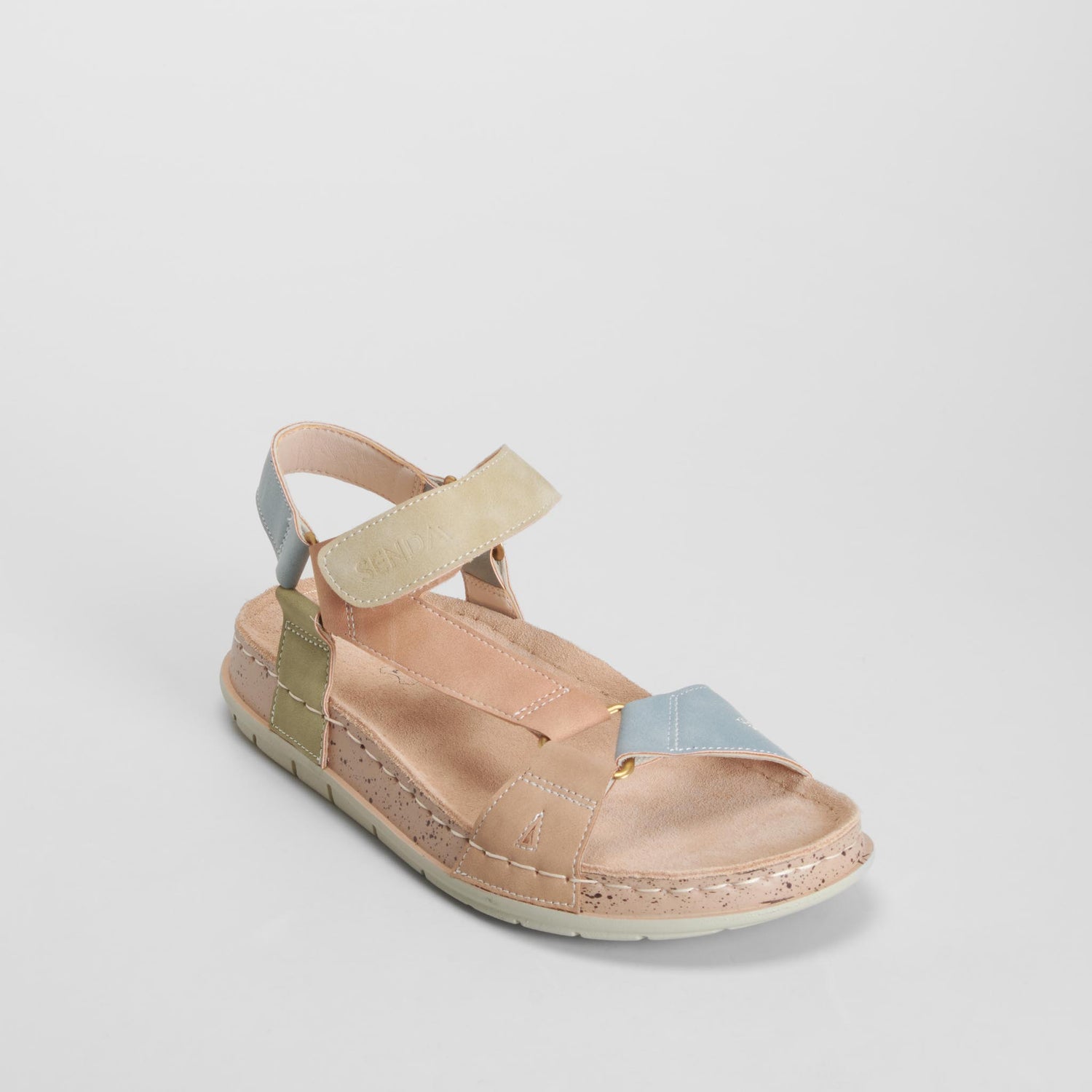 Sandalia bio velcro multicolor SENDA ROAD