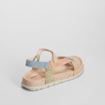Sandalia bio velcro multicolor SENDA ROAD