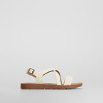 Sandalia hebilla lateral beige SENDA ROAD