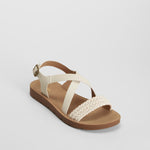 Sandalia hebilla lateral beige SENDA ROAD