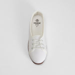 Zapatilla lona con cordón blanca COCONUT
