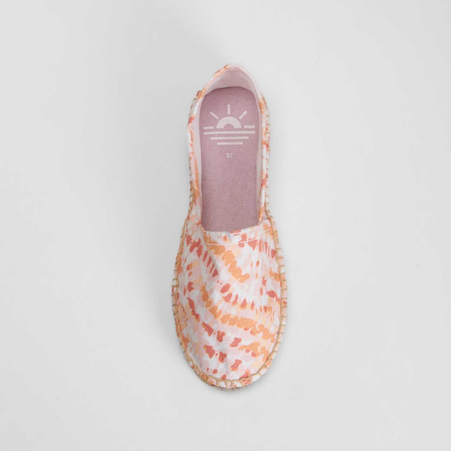 Alpargata yute estampada rosa COCONUT