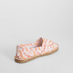 Alpargata yute estampada rosa COCONUT