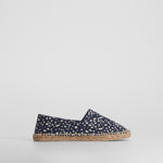 Alpargata yute estampada azul COCONUT