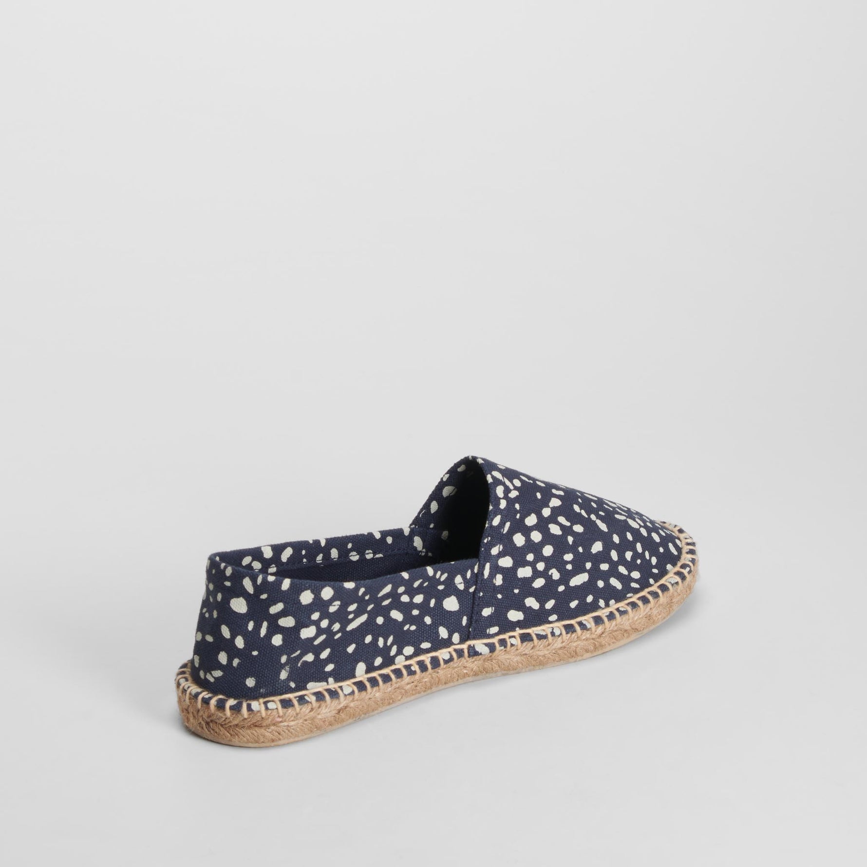 Alpargata yute estampada azul COCONUT