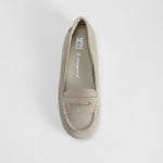 Mocasín beige piel XTI
