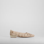 Bailarina trenzada beige XTI