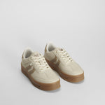 Zapatilla plataforma casual beige XTI
