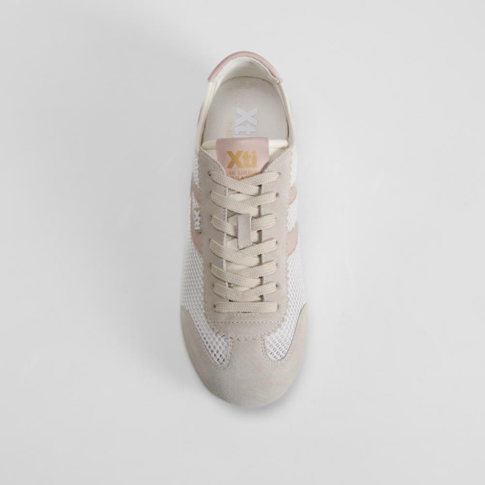 Sneaker rejilla blanca XTI