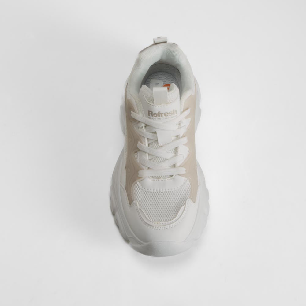 Zapatilla urbana chunky blanca REFRESH